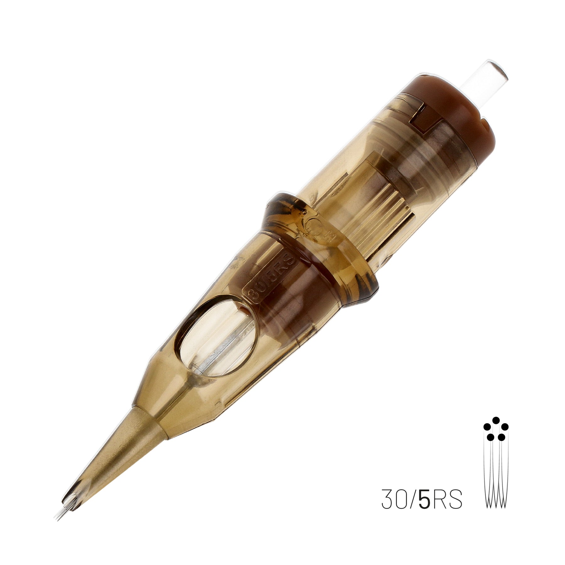 Kwadron Cartridge - Round Shaders #10 Long Taper 5 Round Shader #10 Long Taper - 30/5RSLT