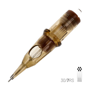 Kwadron Cartridge - Round Shaders #10 Long Taper 7 Round Shader #10 Long Taper - 30/7RSLT