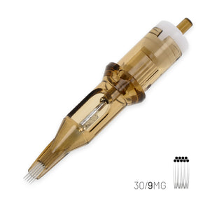 Kwadron Cartridge - SUBLIME Mag Shaders #10 Long Taper 9 Mag #10 Long Taper - 30/9MGLT-SUB