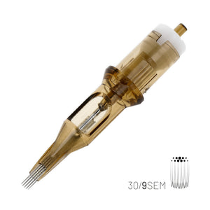 Kwadron Cartridge - SUBLIME Curved Mag Shaders #10 Long Taper 9 Curved Mag #10 Long Taper - 30/9SEMLT-SUB