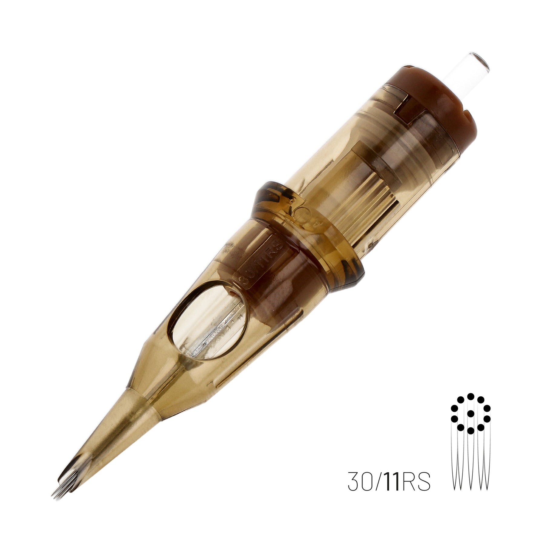 Kwadron Cartridge - Round Shaders #10 Long Taper 11 Round Shader #10 Long Taper - 30/11RSLT