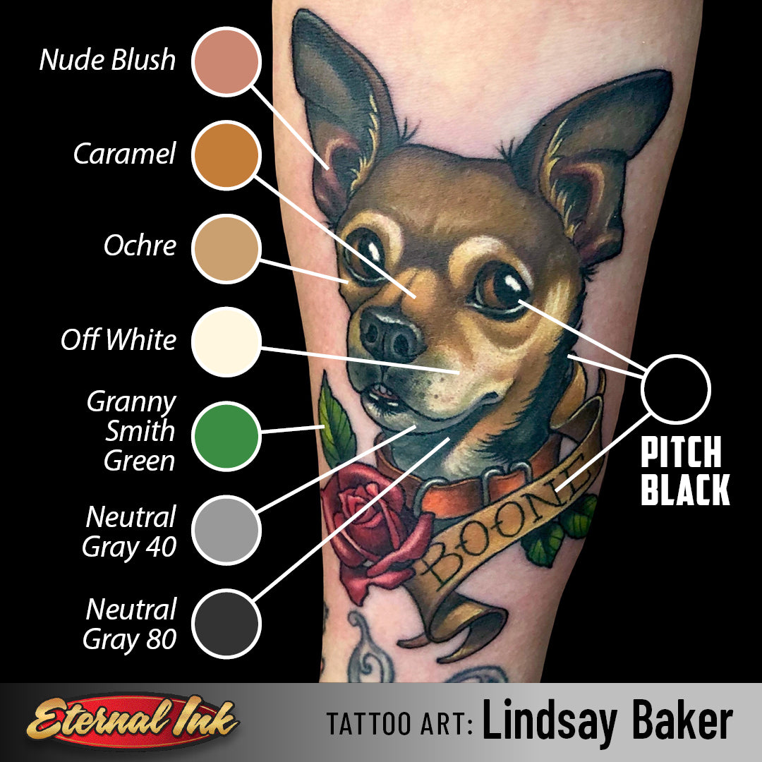 Eternal Ink - Liz Cook - Granny Smith Green - Ultimate Tattoo Supply
