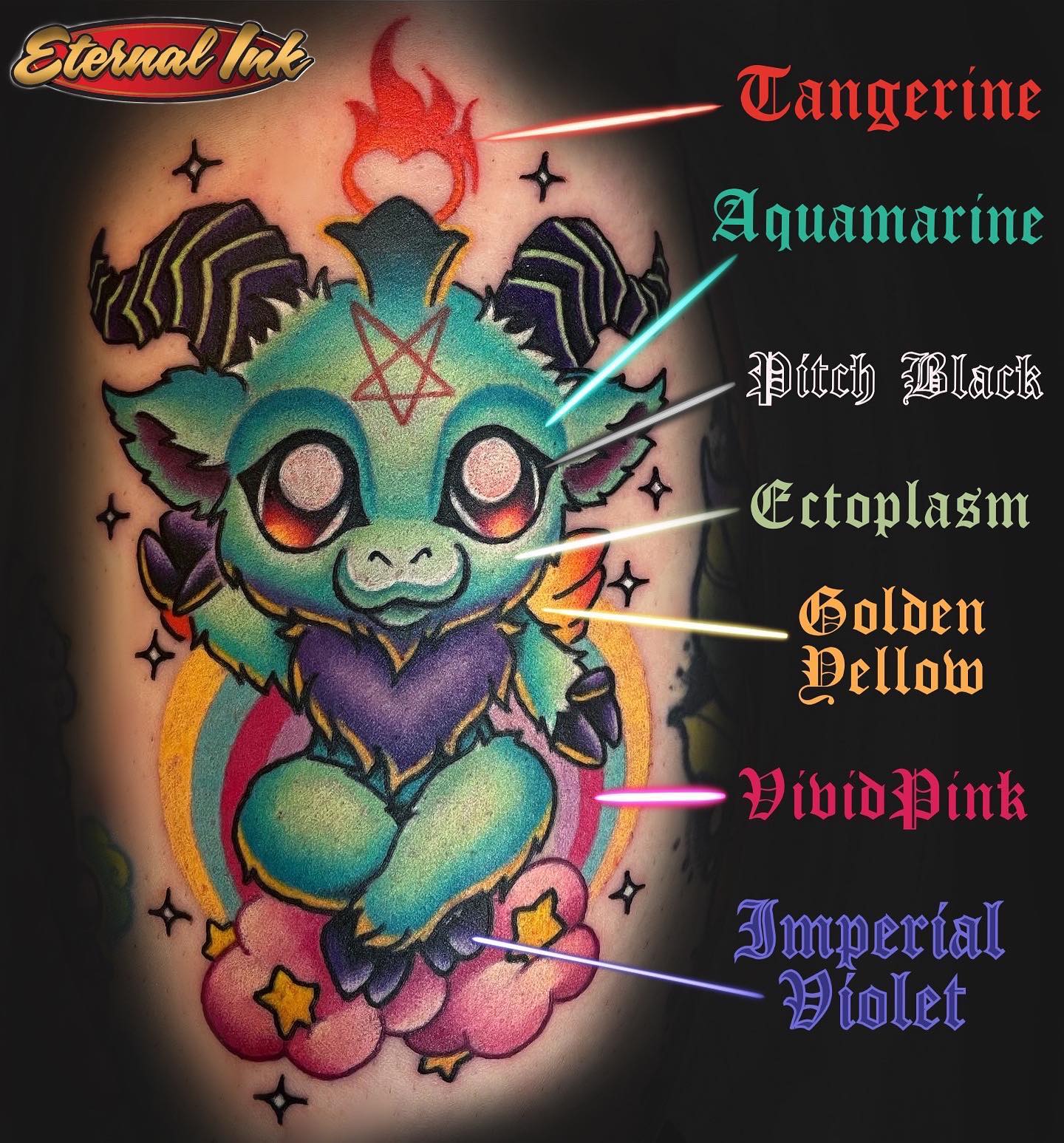 Eternal Ink - Liz Cook - Imperial Violet - Ultimate Tattoo Supply