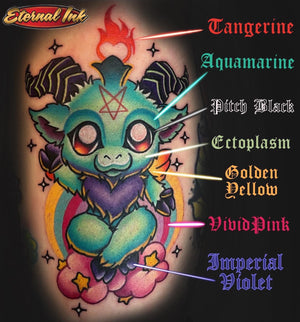 Pitch Black Lining — Eternal Tattoo Ink — Pick Size - Ultimate Tattoo Supply