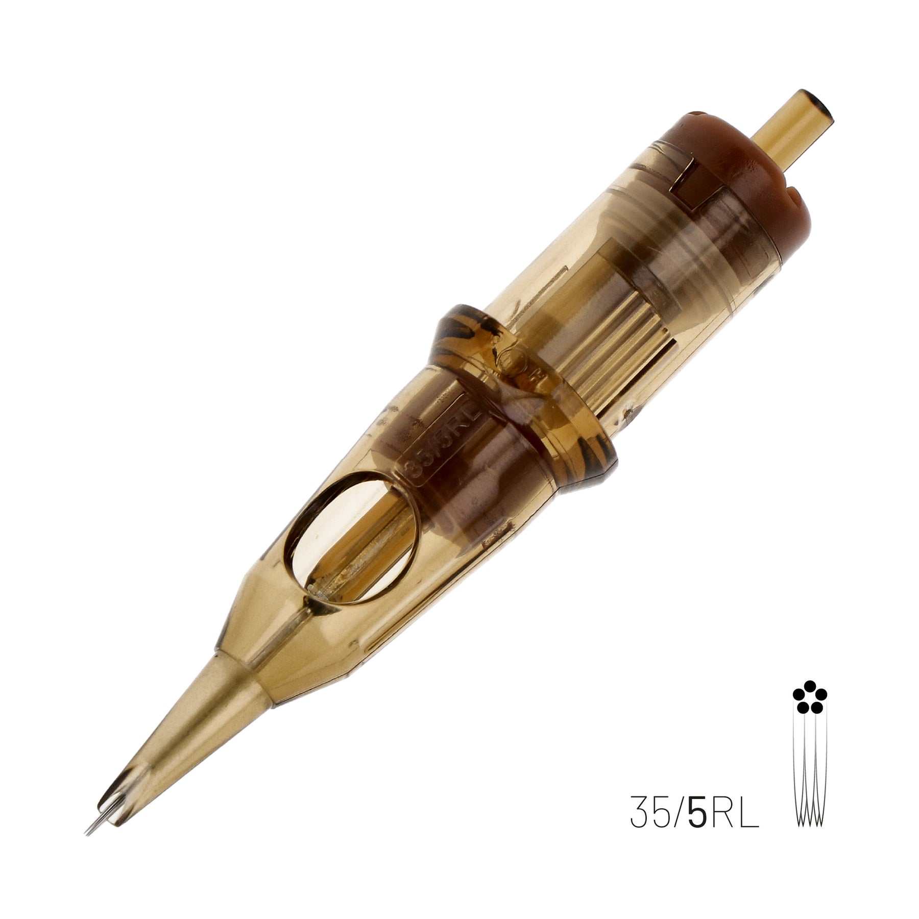 Kwadron Cartridge - Round Liners #12 Long Taper