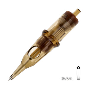 Kwadron Cartridge - Round Liners #12 Long Taper