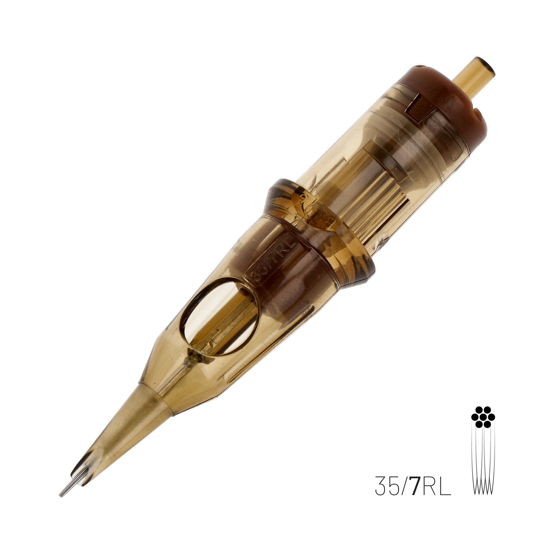 Kwadron Cartridge - Round Liners #12 Long Taper