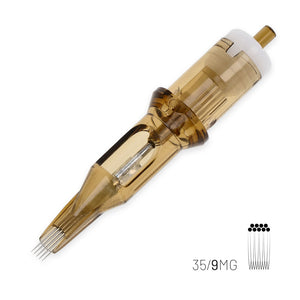 Kwadron Cartridge - SUBLIME Mag Shaders #12 Long Taper 9 Mag #12 Long Taper - 35/9MGLT-SUB