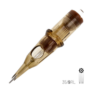Kwadron Cartridge - Round Liners #12 Long Taper