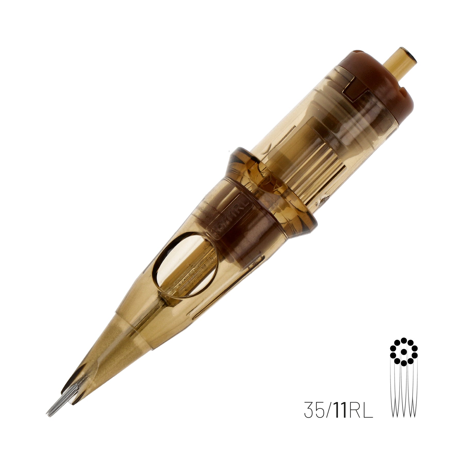 Kwadron Cartridge - Round Liners #12 Long Taper