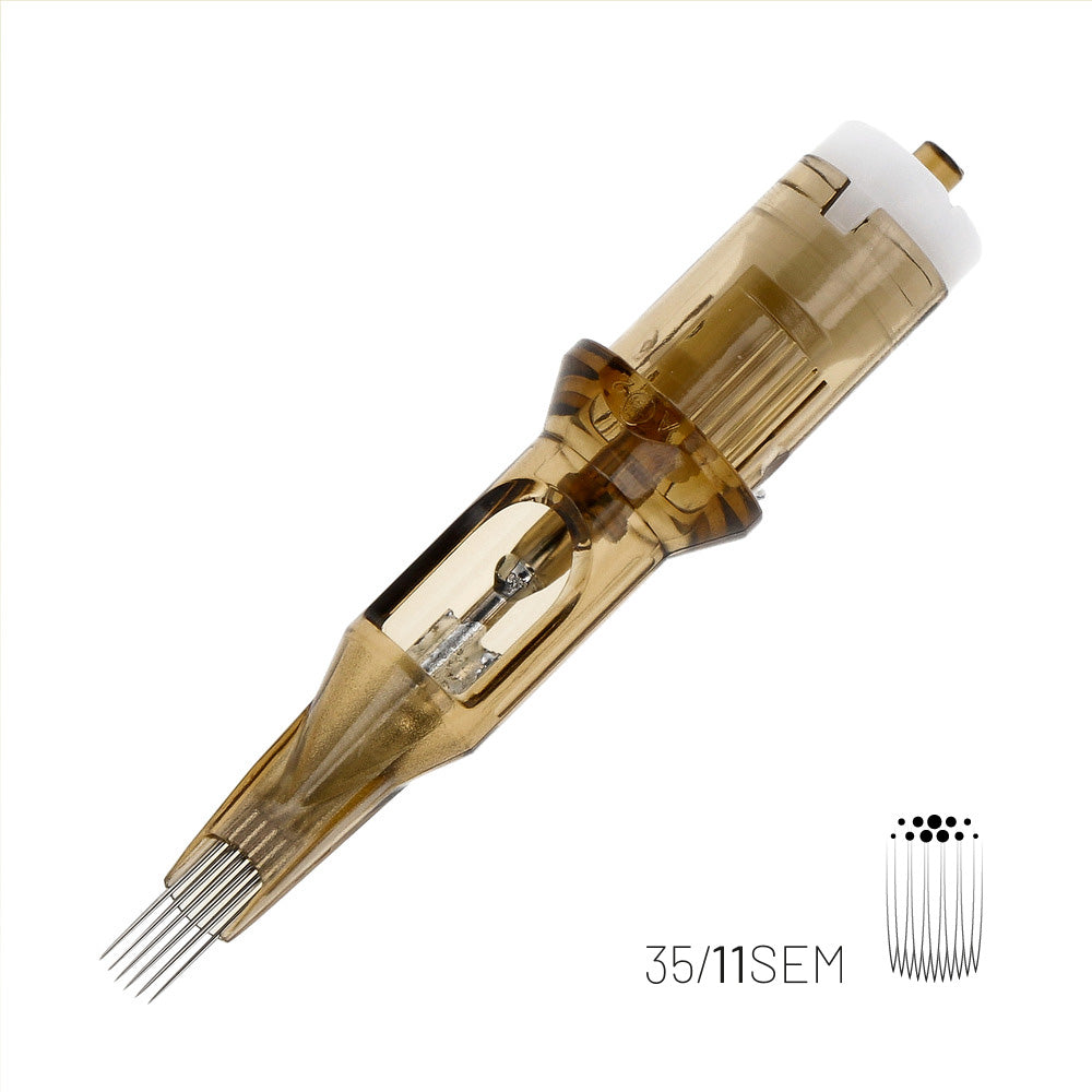 Kwadron Cartridge - SUBLIME Curved Mag Shaders #12 Long Taper 11 Curved Mag #12 Long Taper - 35/11SEMLT-SUB