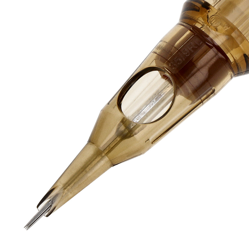 Kwadron Cartridge - Round Liners #12 Long Taper