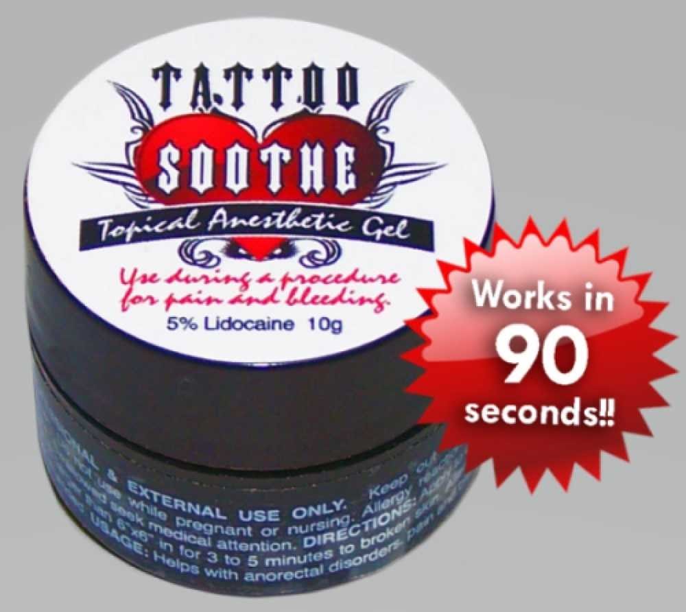 Tattoo Soothe Topical Anesthetic Gel — 10g Jar - Perma Blend