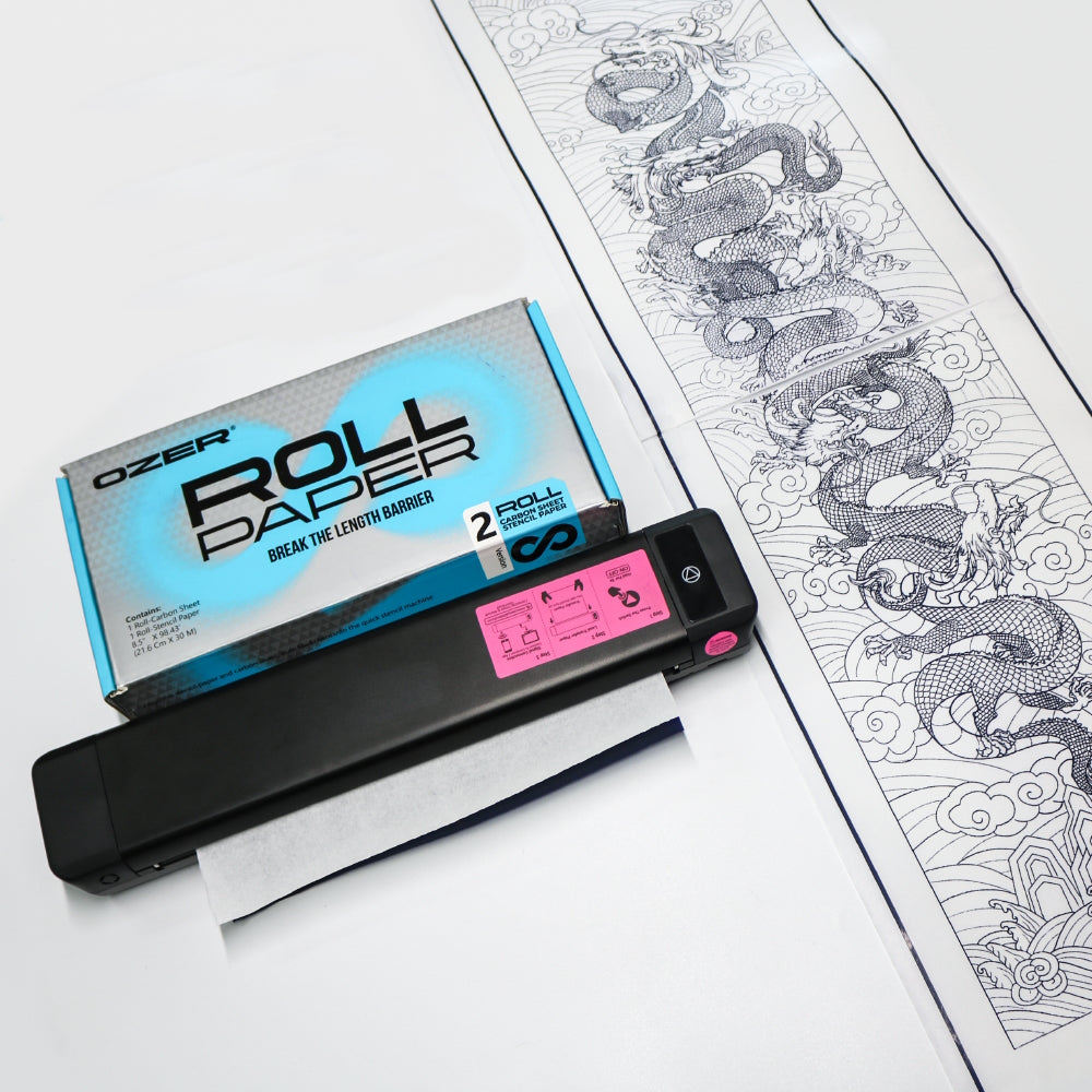 OZER Tattoo Transfer Papier A4 Formaat Thermisch Kopieerapparaat OZER Tattoo Transfer Papier A4 Formaat Thermisch Kopieerapparaat