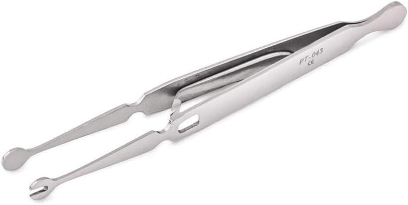 Labret Steel Pliers with Locking Mechanism — 4.25” - Painful Pleasures