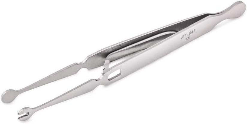 Labret Steel Pliers with Locking Mechanism — 4.25” - Painful Pleasures