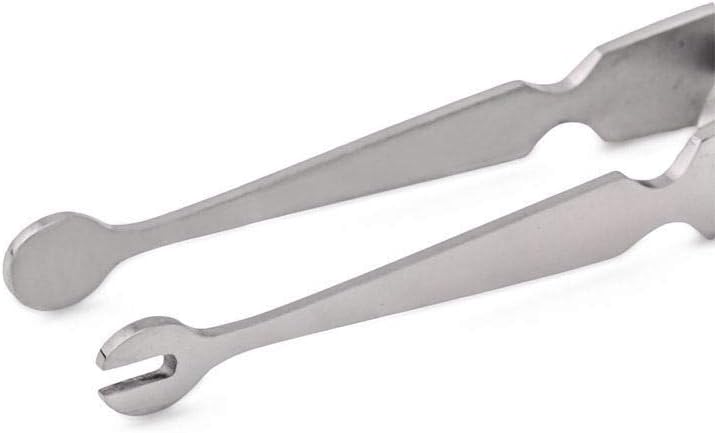 Labret Steel Pliers with Locking Mechanism — 4.25” - Painful Pleasures