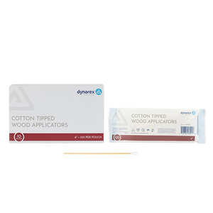 Cotton Tip Applicators - NON-STERILE - 6" long - Ultimate Tattoo Supply