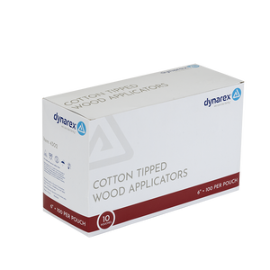 Cotton Tip Applicators - NON-STERILE - 6" long - Ultimate Tattoo Supply
