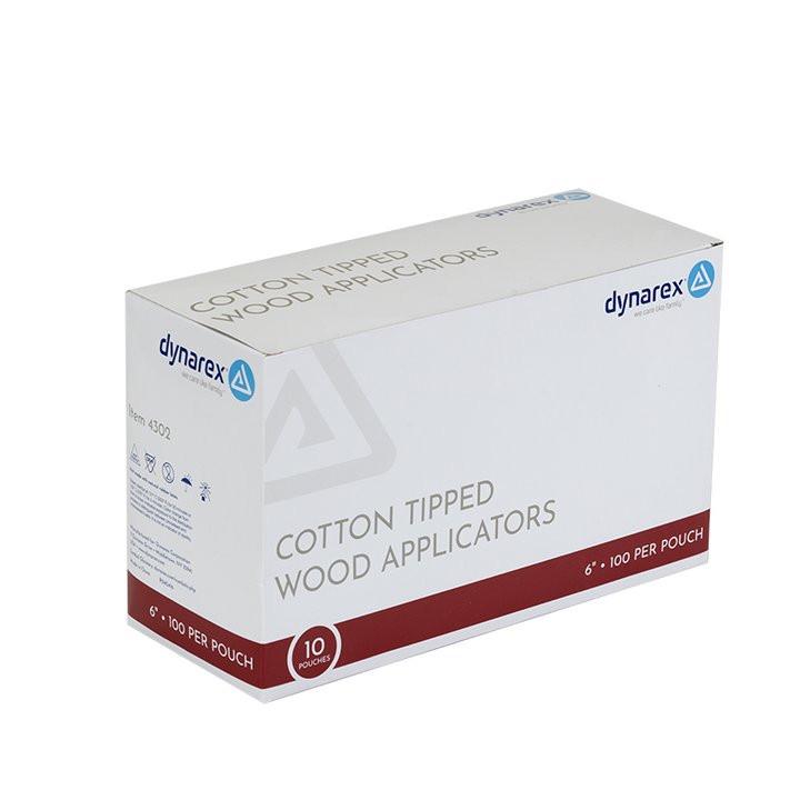 Cotton Tip Applicators - NON-STERILE - 6" long - Ultimate Tattoo SupplyCotton Tip Applicators - NON-STERILE - 6" long