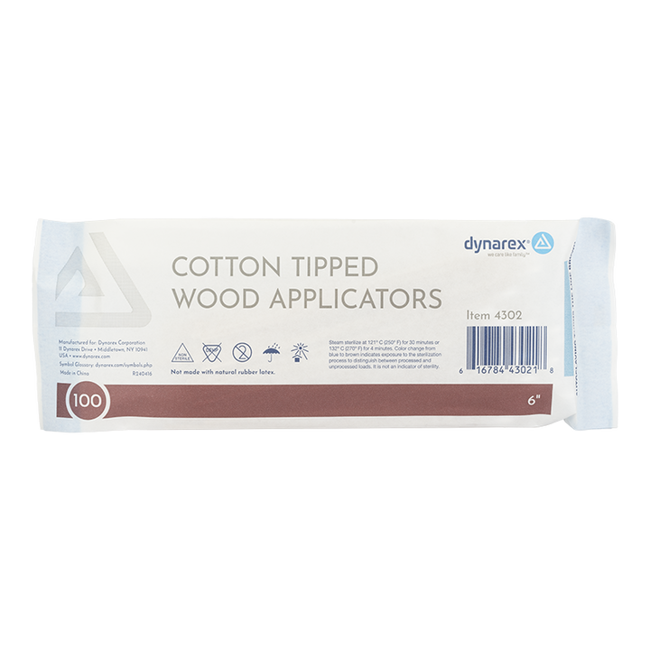 Cotton Tip Applicators - NON-STERILE - 6" long - Ultimate Tattoo SupplyCotton Tip Applicators - NON-STERILE - 6" long