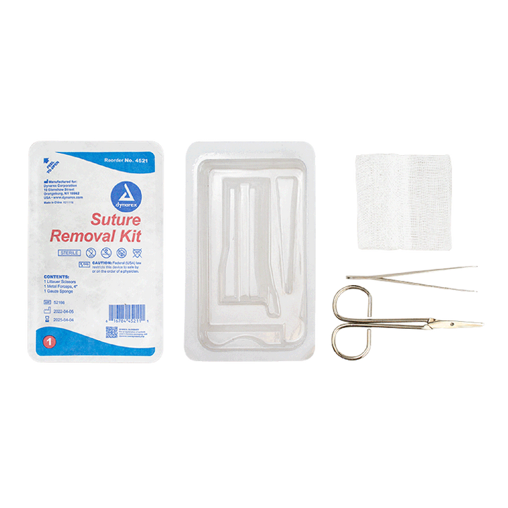 Dynarex Disposable Staple + Suture Removal Kit - Ultimate Tattoo Supply