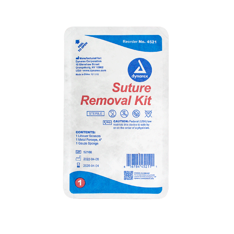 Dynarex Disposable Staple + Suture Removal Kit - Ultimate Tattoo Supply