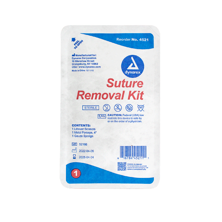 Dynarex Disposable Staple + Suture Removal Kit - Ultimate Tattoo Supply