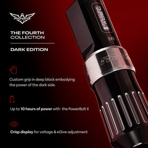 FK Irons Fourth Collection Flux Max Machine — Dark Edition - Ultimate Tattoo Supply
