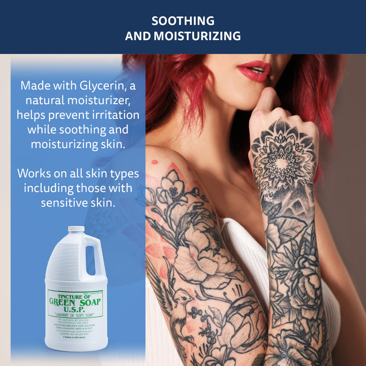 Green Soap — 1 Gallon - Ultimate Tattoo Supply