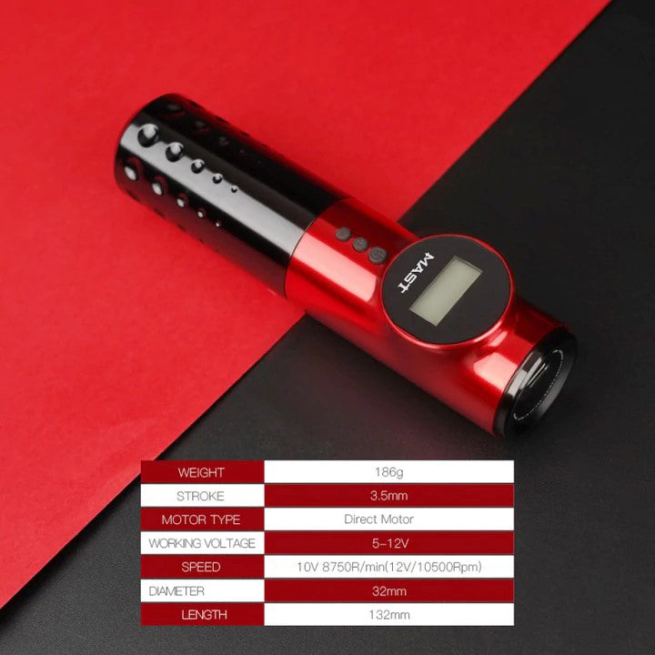 Dragonhawk Mast Archer Wireless Tattoo Machine — Pick Color - Painful Pleasures