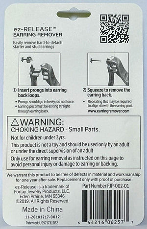 EZ-Release Earring Remover - Painful Pleasures