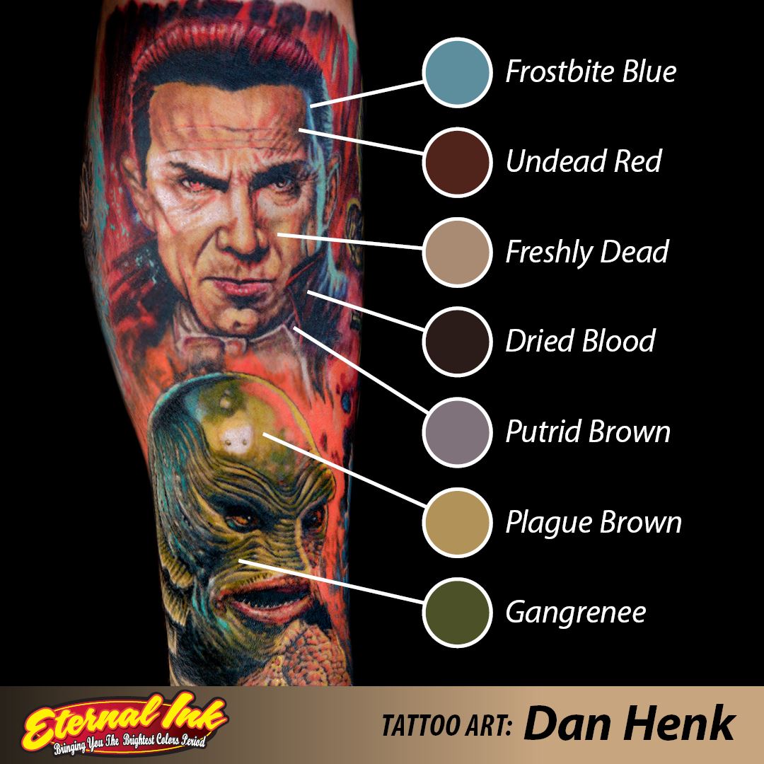 Eternal Ink - Zombie Color - Freshly Dead - Ultimate Tattoo Supply