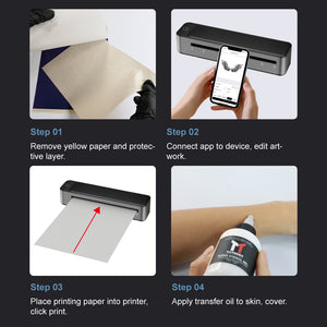 Saferly Bluetooth A3 Stencil Printer - Ultimate Tattoo Supply