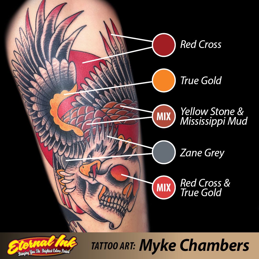 Eternal Ink - Myke Chambers - Red Cross - Ultimate Tattoo Supply