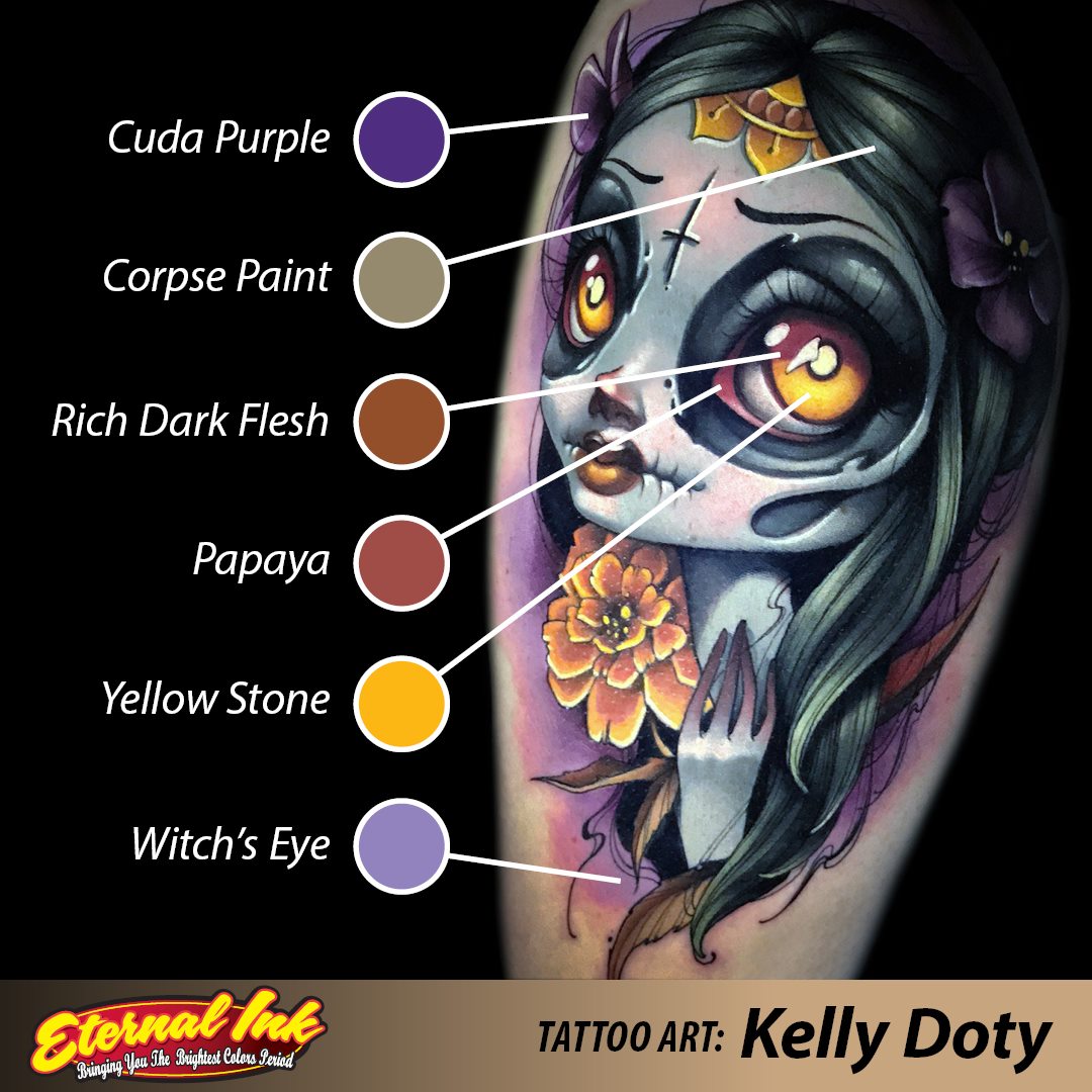 Eternal Tattoo Ink - M Series - Rich Dark Flesh - Ultimate Tattoo Supply