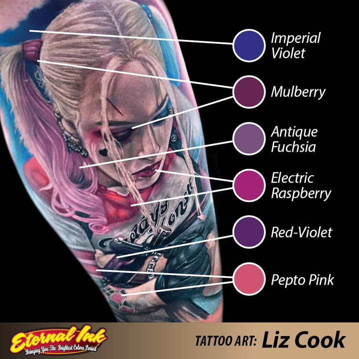 Eternal Ink - Liz Cook - Pepto Pink - Ultimate Tattoo Supply