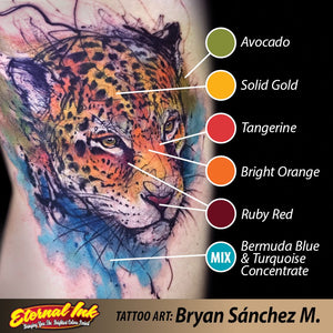 Eternal Ink - Bright Orange - Ultimate Tattoo Supply
