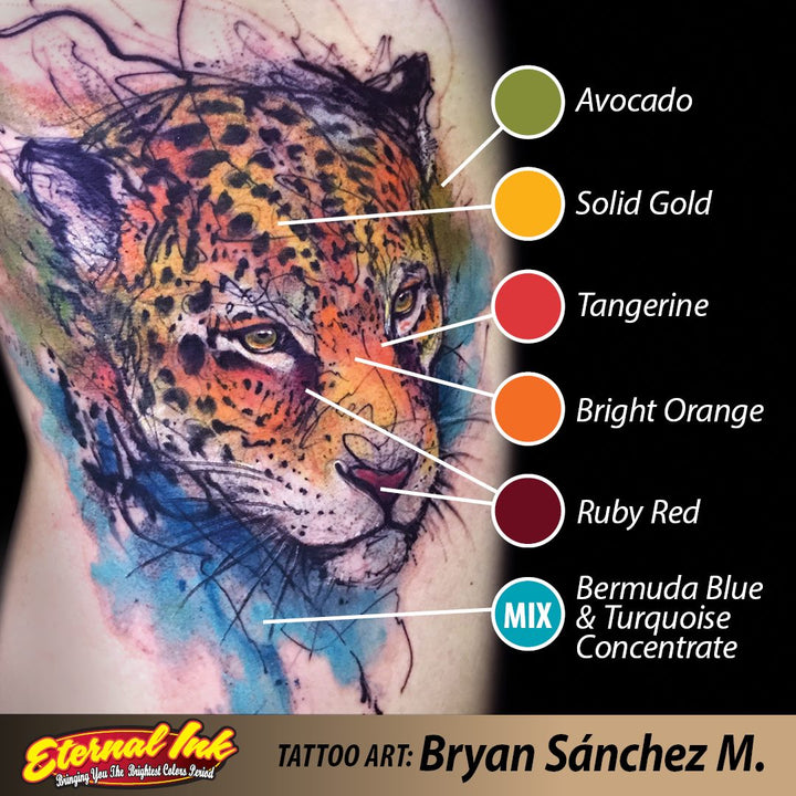 Eternal Ink - Bright Orange - Ultimate Tattoo Supply