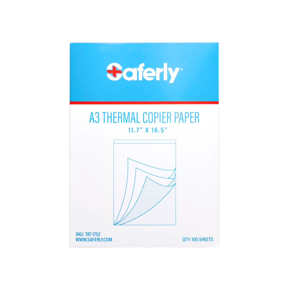 A3 Thermal Copier Paper — 11.7” x 16.5” — 100 Sheets - Ultimate Tattoo Supply