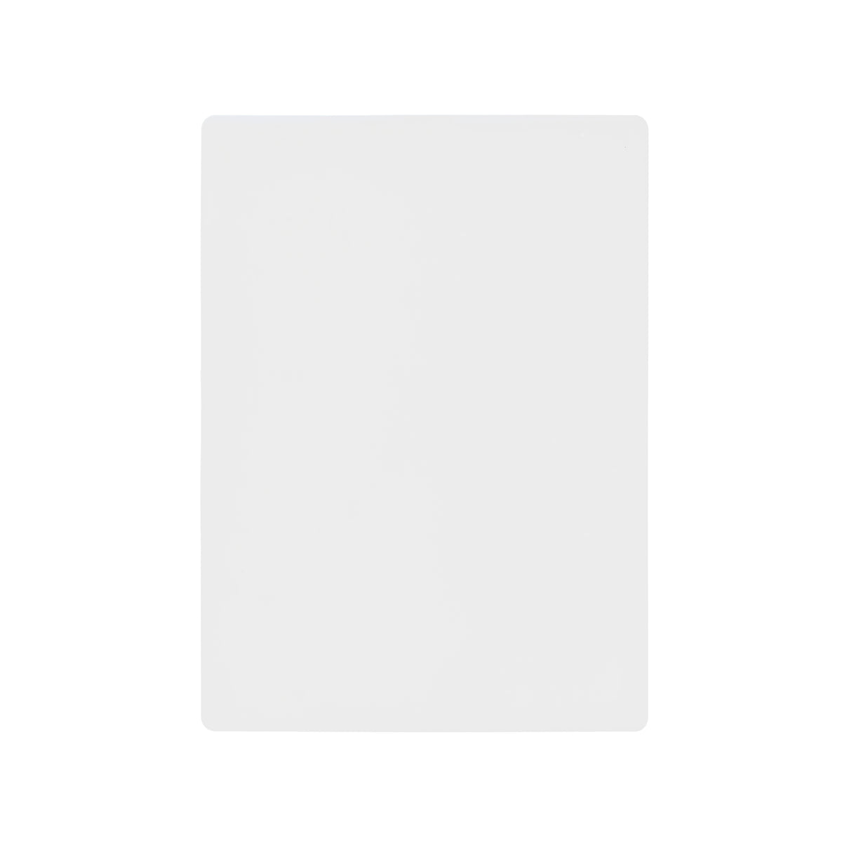 Flat Clear Canvas — Pick Size — Single or Pack