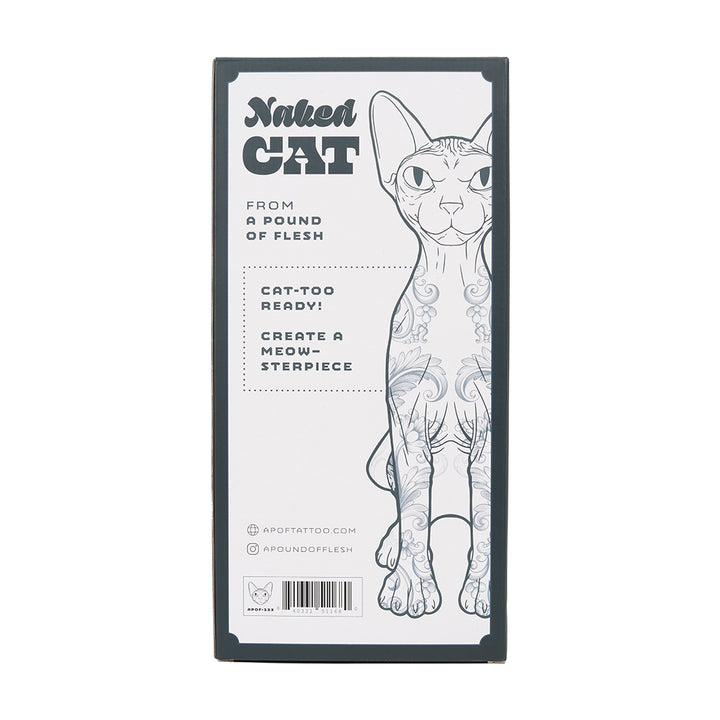 A Pound of Flesh Tattooable Naked Cat - Ultimate Tattoo Supply