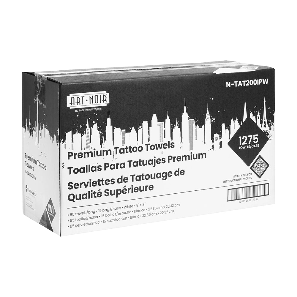 Art Noir Premium Tattoo Towels - Ultimate Tattoo Supply