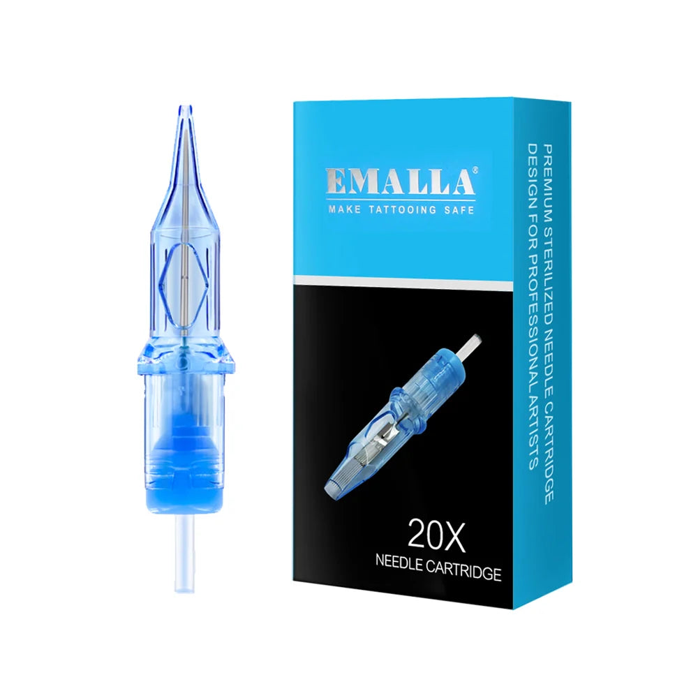 Emalla Eliot Needle Cartridges — Box of 20 - Ultimate Tattoo Supply