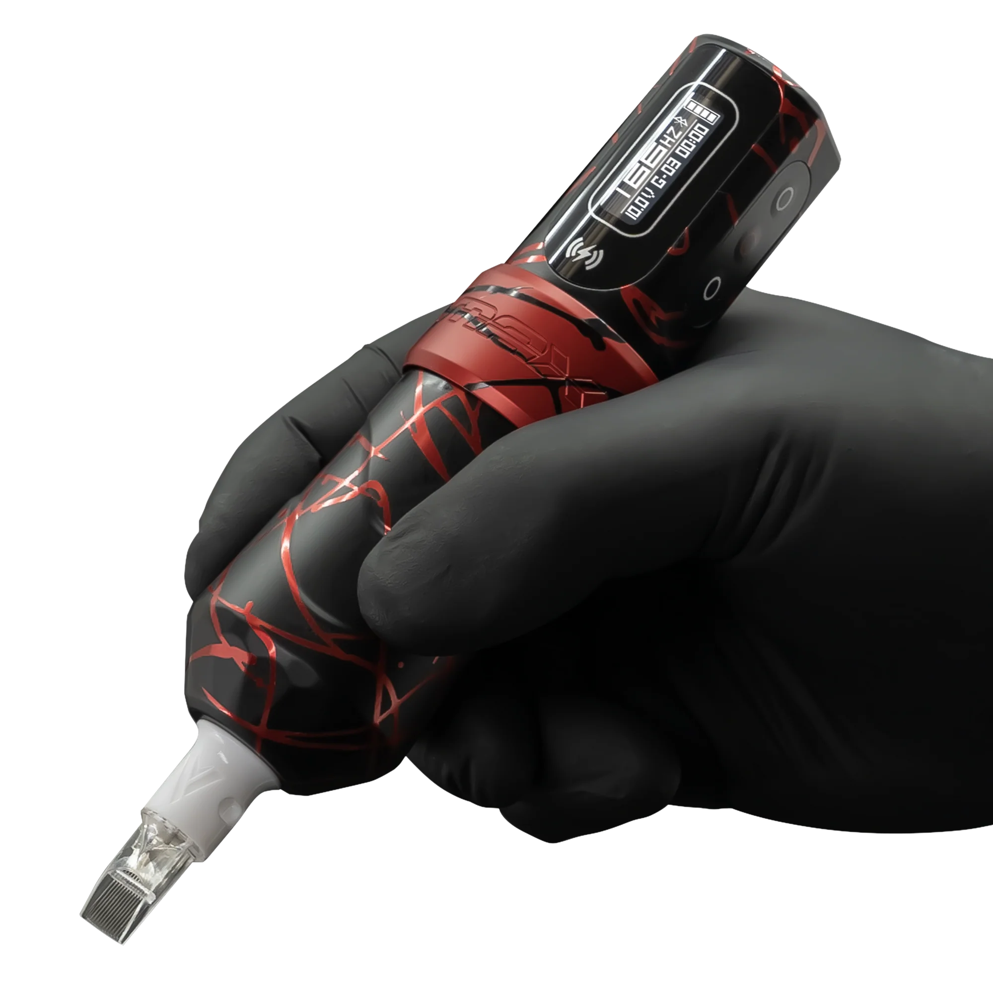 FK Irons Flux Max Anniversary Edition Tattoo Machine with 2 PowerBolt