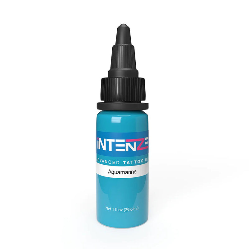 Aquamarine — Intenze Tattoo Ink — Pick Size - Ultimate Tattoo Supply