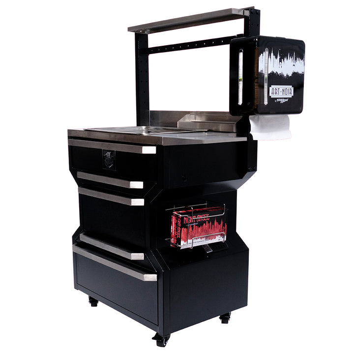 Art Noir Tattoo Towel Wall Dispenser - Ultimate Tattoo Supply