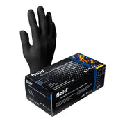 Aurelia Bold® Black Nitrile Gloves — Box of 100