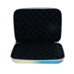 Travel Case for PMU Machines — Rainbow Pastel