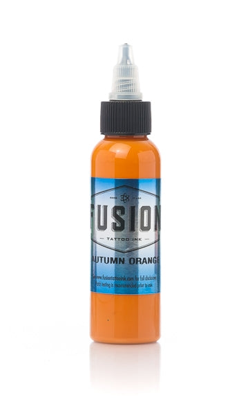 Autumn Orange — Fusion Tattoo Ink — Pick Size - Ultimate Tattoo Supply
